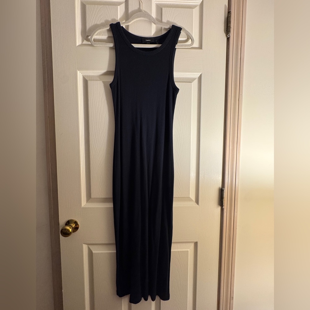 Navy blue, medium Theory brand dress! 
Brand new, never worn!
